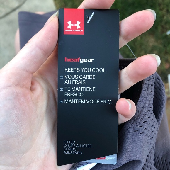 NWT Under Armour tank top seamless grey/purple ash - Picture 6 of 16